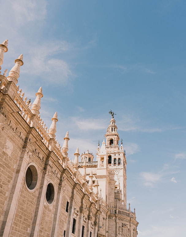Seville City Centre | Cathedral A detail of Seville Cathedral, with La Giralda in the background